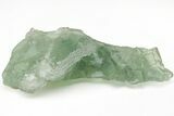 Green Cubic Fluorite Crystals with Phantoms - China #216327-2
